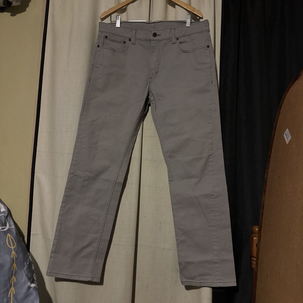 Vintage 2000s Levi's 511 Skinny Jeans Men's 36x30 Gray Y2K 90s Rocker